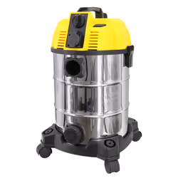 NRG Wet and Dry Vacuum Cleaner Self-Cleaning & Blowing Function 5 in 1 30L Capacity Vacuum Cleaners with Plug Socket,Flexible Tube Crevice Tool 1600W
