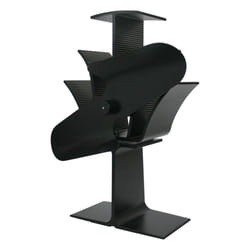 Lincsfire 2 Blades Heat Powered Stove Fan Warm Air Circulating Eco Friendly for Wood/Log Burner/Fireplace
