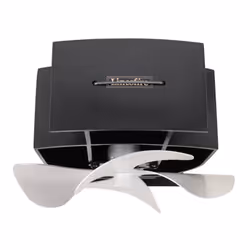 Lincsfire 4 Blades Eco Friendly Stove Fan Heat Powered for Wood Burner/Fireplace Silver
