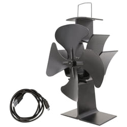 Lincsfire Heat Powered 4 Blade Stove Fan for Fireplace Eco Friendly and Efficient Heat Circulation