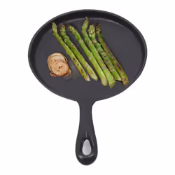 NRG Cast Iron Pizza Pan Enamel Griddle Frying Pan Kitchen Pancake Skillet Crepe Pan 5"