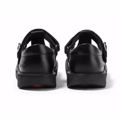 Kickers Junior's Kick T Vel Leather T Bar Shoes - UK 2 / EU 34