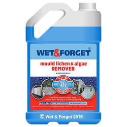 Wet & Forget Mould, Lichen & Algae Remover, Outdoor Cleaning Solution, Black Mould Remover, Bleach Free, 5 Litre