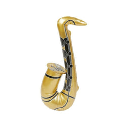 Inflatable Saxophone Gold