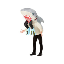 Mens Inflatable Shark & Diver Fancy Dress Costume (One Size)