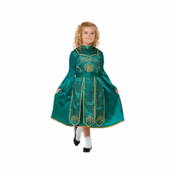 Girls Irish Dancer Fancy Dress Costume Age 4-6