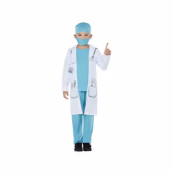 Childrens Doctor Fancy Dress Costume Age 7-9