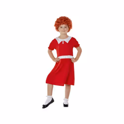 Girls Singing Orphan Fancy Dress Costume Age 4-6