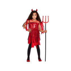 Womens Dark Spirit Warrior Fancy Dress Costume (Size 8-10)