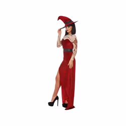 Womens Satanic Witch Fancy Dress Costume (Size 16-18)