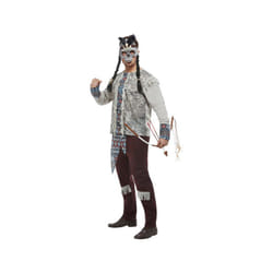 Mens Dark Spirit Warrior Fancy Dress Costume (XL)
