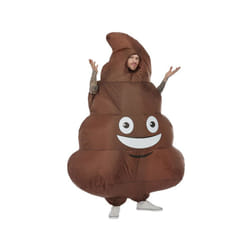 Adults Inflatable Poop Fancy Dress Costume (One Size)