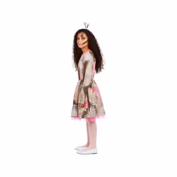 Girls Voodoo Doll Fancy Dress Costume (Age 4-6)