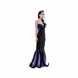Womens Evil Sea Witch Fancy Dress Costume (Size 8-10)