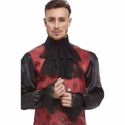 Smiffys Men's Smiffys Cravat & Cuff Set Smiffys Cravat & Cuff Set