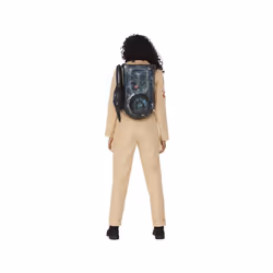 Womens Ghostbusters Lady Fancy Dress Costume (Size 8-10)