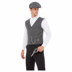 Mens Peaky Blinders Shelby Instant Kit Fancy Dress - L