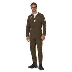 Top Gun Men's Aviator Costume - Medium & Large - M