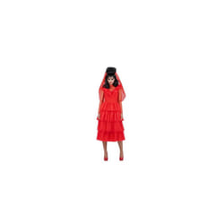 Adult Beetlejuice Lydia Bride Costume Dress size MEDIUM