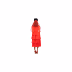 Adult Beetlejuice Lydia Bride Costume Dress size MEDIUM