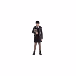 Child Gothic School Uniform Costume Age MEDIUM