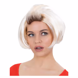 90s Mary Flick Wig with High Fringe
