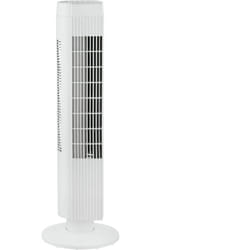 Challenge 29in Oscillating Tower Fan - White