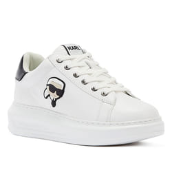 ) Karl Lagerfeld Kapri Karl NFT Lo Lace Women's White Trainers - White, 4 (Adults'