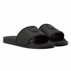 ) Karl Lagerfeld Kondo 2.0 Karl NFT Women's Black Slides - Black, 3 (Adults'