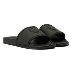 ) Karl Lagerfeld Kondo 2.0 Karl NFT Women's Black Slides - Black, 6 (Adults'