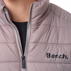 Bench Mens Bullard Lightweight Padded High Neck Warm Winter Bodywarmer Gilet - XL, Charcoal