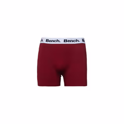 BENCH Men's Macros Boxer Short Multipack, Assorted Colours, Elasticated Logo Waistband, 7 Pack, Premium Cotton Blend, Comfortable Men's Underwear, Sm