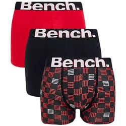 Bench Mens Boxers Shorts Under Pant Gift Set 3Pack - 3 Pack Assorted - Jenkins, XL