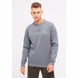 Mens Sweatshirts Crew Neck Pullover Jumper Top - Steel Grey - LOLAND, L