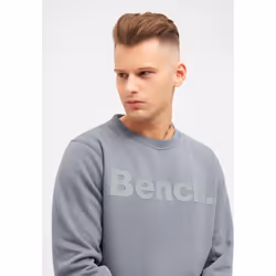 Mens Sweatshirts Crew Neck Pullover Jumper Top - Steel Grey - LOLAND, L