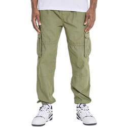 Bench Mens Devvie Twill Military Cargo Pants Trousers - M, Light Khaki