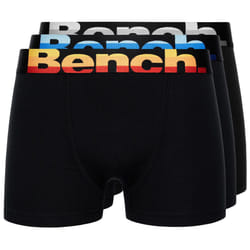 Bench Mens Boxers Shorts Under Pant Gift Set 3Pack - 3 Pack Assorted - Clive, S