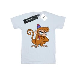 Disney Mens Aladdin Angry Abu T-Shirt - L, White