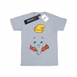 Disney Boys Dumbo Face T-Shirt - 9-11 Years, Sports Grey