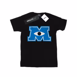 Disney Mens Monsters University Monster M T-Shirt - S, Black