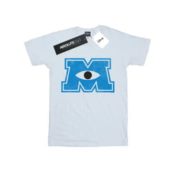 Disney Mens Monsters University Monster M T-Shirt - S, White