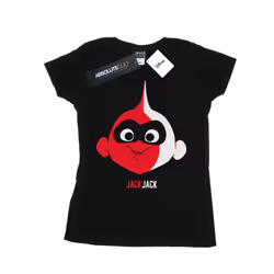 Disney Womens/Ladies Incredibles 2 Incredible Baby Cotton T-Shirt - XL, Black