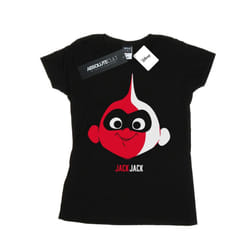 Disney Womens/Ladies Incredibles 2 Incredible Baby Cotton T-Shirt - XXL, Black