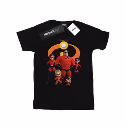 Disney Boys Incredibles 2 Group Logo T-Shirt - 9-11 Years, Black
