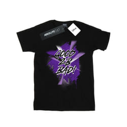 Disney Womens/Ladies The Descendants Good 2B Bad Cotton Boyfriend T-Shirt - XL, Black