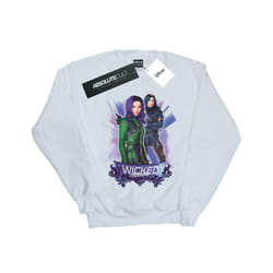 Disney Girls The Descendants Wicked Friends Sweatshirt - 9-11 Years, White