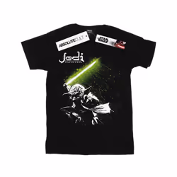 Star Wars Mens Yoda Jedi Master T-Shirt - XL, Black