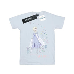 Disney Girls Frozen 2 Elsa Make Today Magic Cotton T-Shirt - 7-8 Years, White