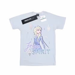 Disney Boys Frozen 2 Elsa Free Spirit T-Shirt - 7-8 Years, White