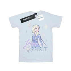 Disney Boys Frozen 2 Elsa Free Spirit T-Shirt - 7-8 Years, White